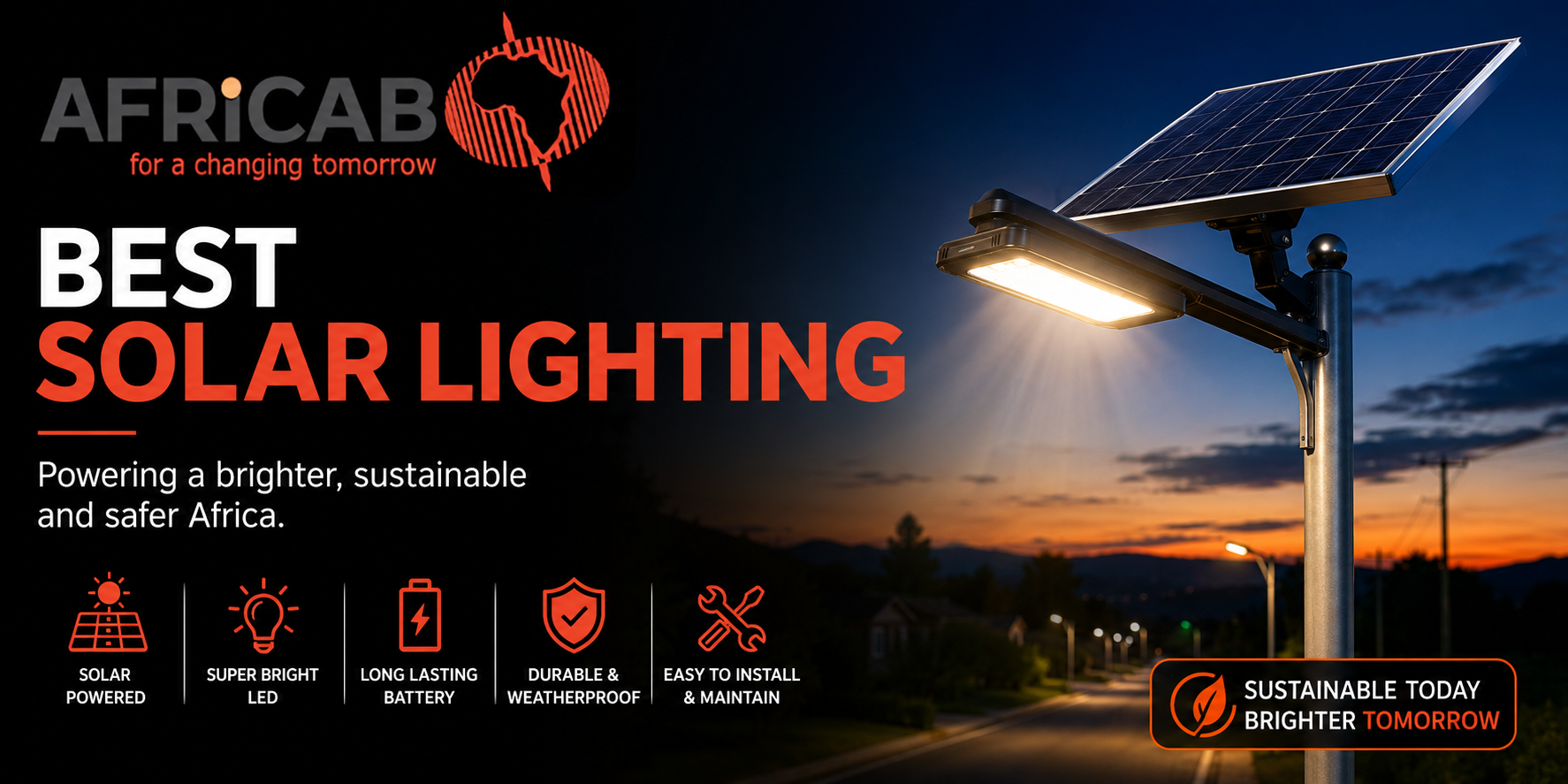 Best Solar Lighting and Electrical Cable for Lights in Tanzania