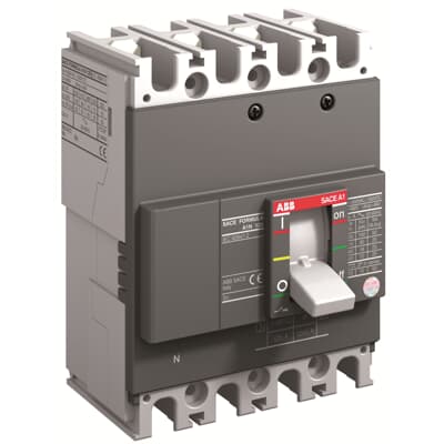 ABB MCCB 4P MCCB, 80A, Fixed 25Ka
