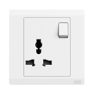 ABB Sockets & Outlet 1 Gang 13Amps Switch Socket - Universal