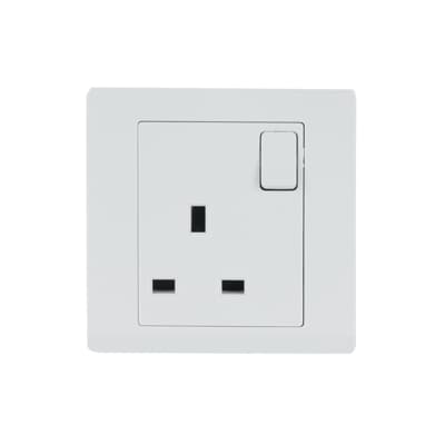ABB Sockets & Outlet 1 Gang 13Amps Switch Socket