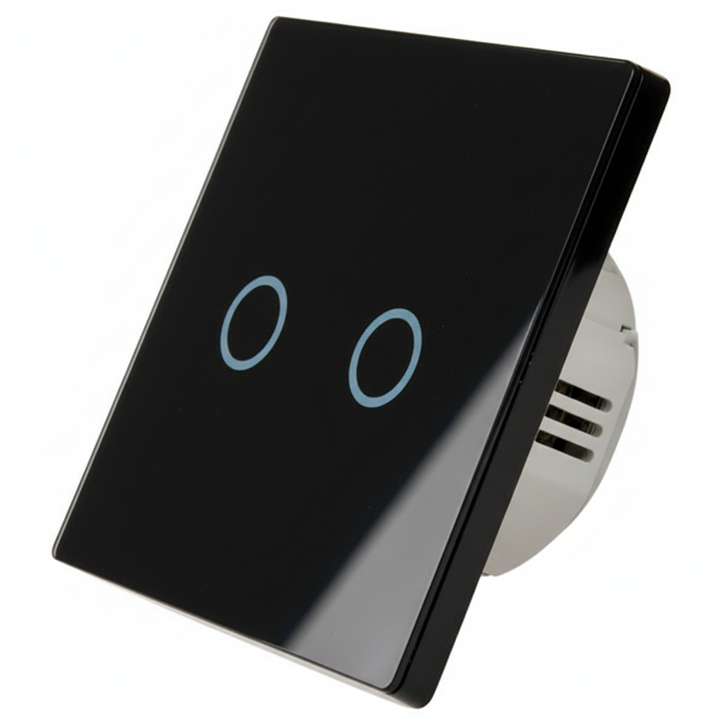 Africab Smart Switch 2 Gang 1 Way