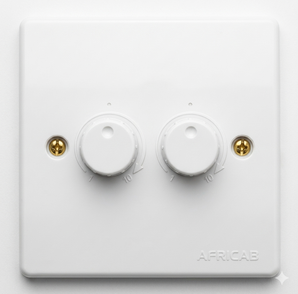 Af Series Switches & Socket Dimmer 630W Switch Twin