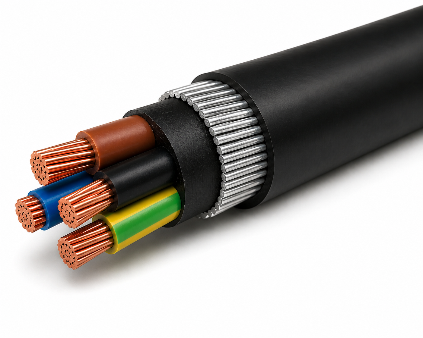 Armoured Cable 2.5 mm X 4 Core CU / XLPE / PVC / SWA / PVC