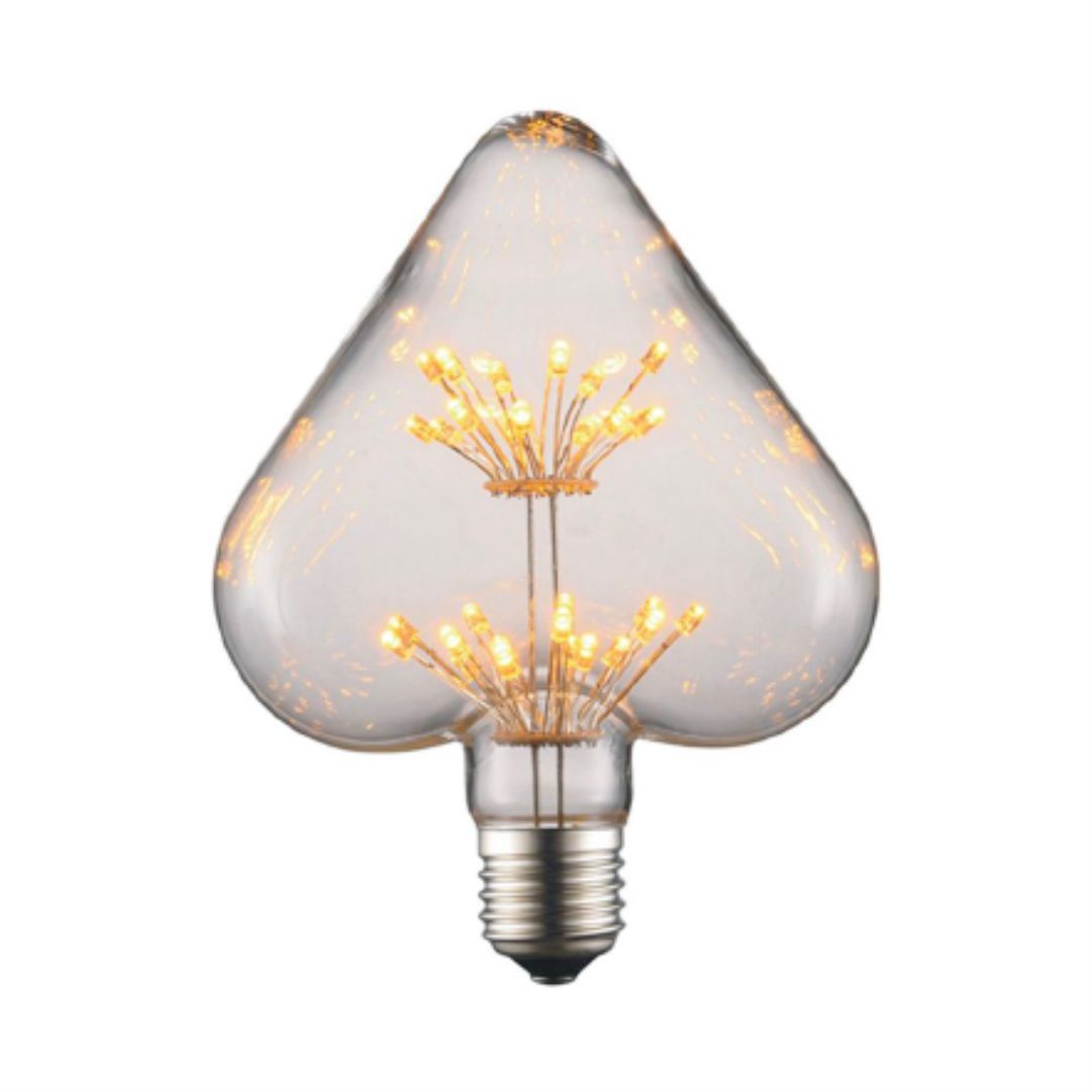 Axstar [ Heart ] -3W-E26-110V-Sw 110*150Hmm Clear