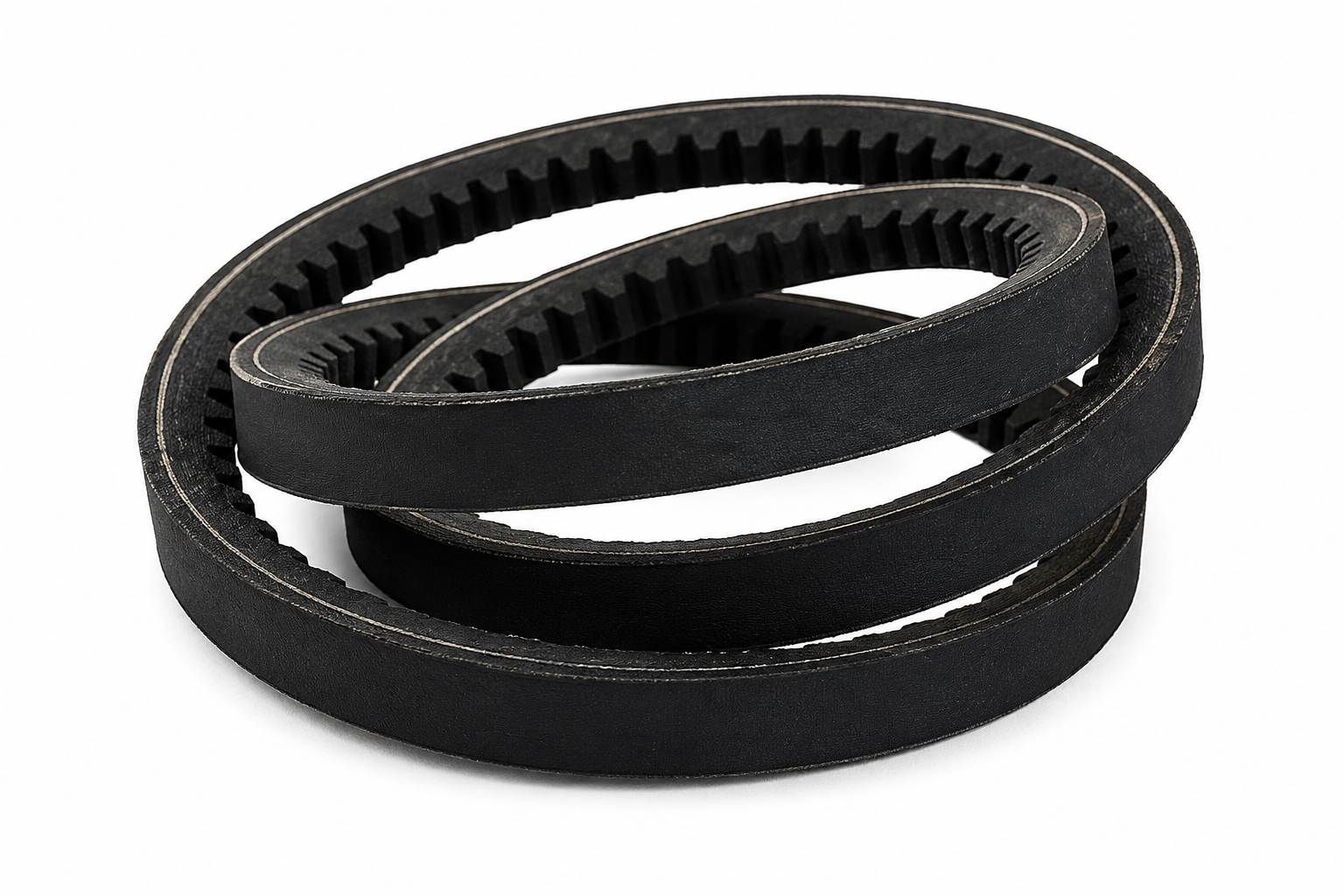 Rubber v belt