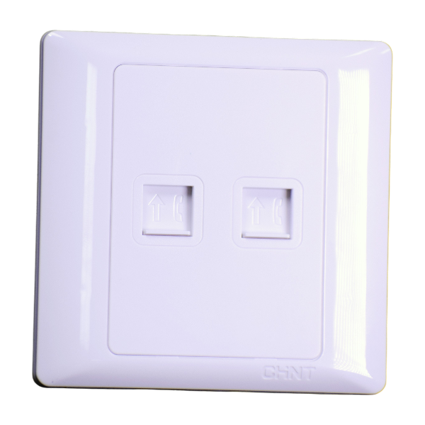 CHINT G208 Telephone Socket 2 Gang