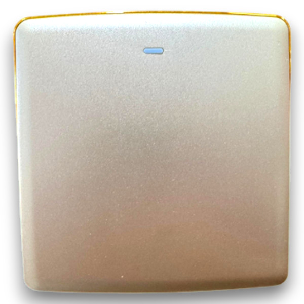 Africab Da Series Switches & Socket 1 Gang 2 Way golden