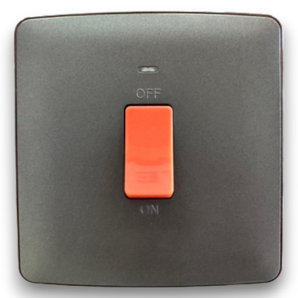 Africab Da Series Switches & Socket 20Ad.P. Switch With Neon