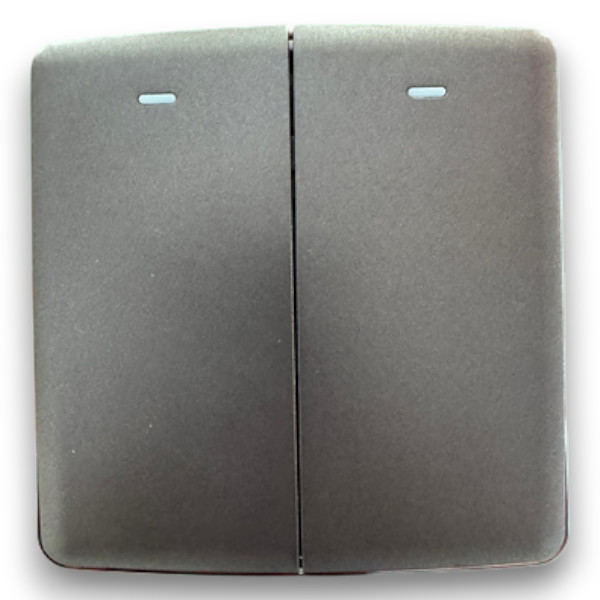 Africab Da Series Switches & Socket 2 Gang 2 Way