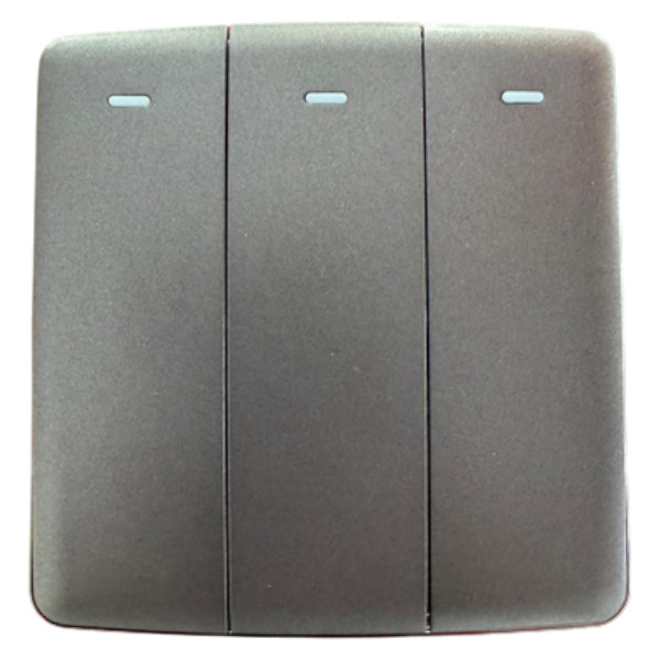 Africab Da Series Switches & Socket 3 Gang 2 Way