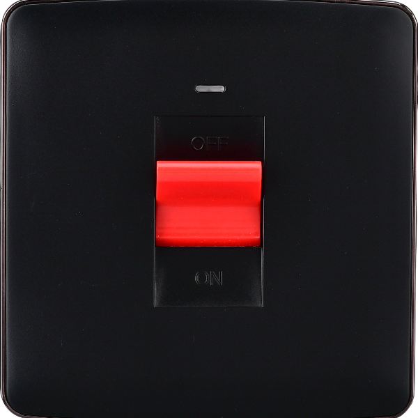Africab Da Series Switches & Socket 45Ad.P. Switch With Neon