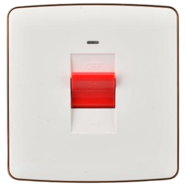 Africab Da Series Switches & Socket 45Ad.P. Switch With Neon