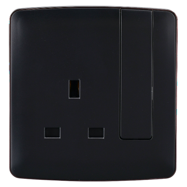 Africab Da Series Switches & Socket 13A Socket With Neon(Big Button)