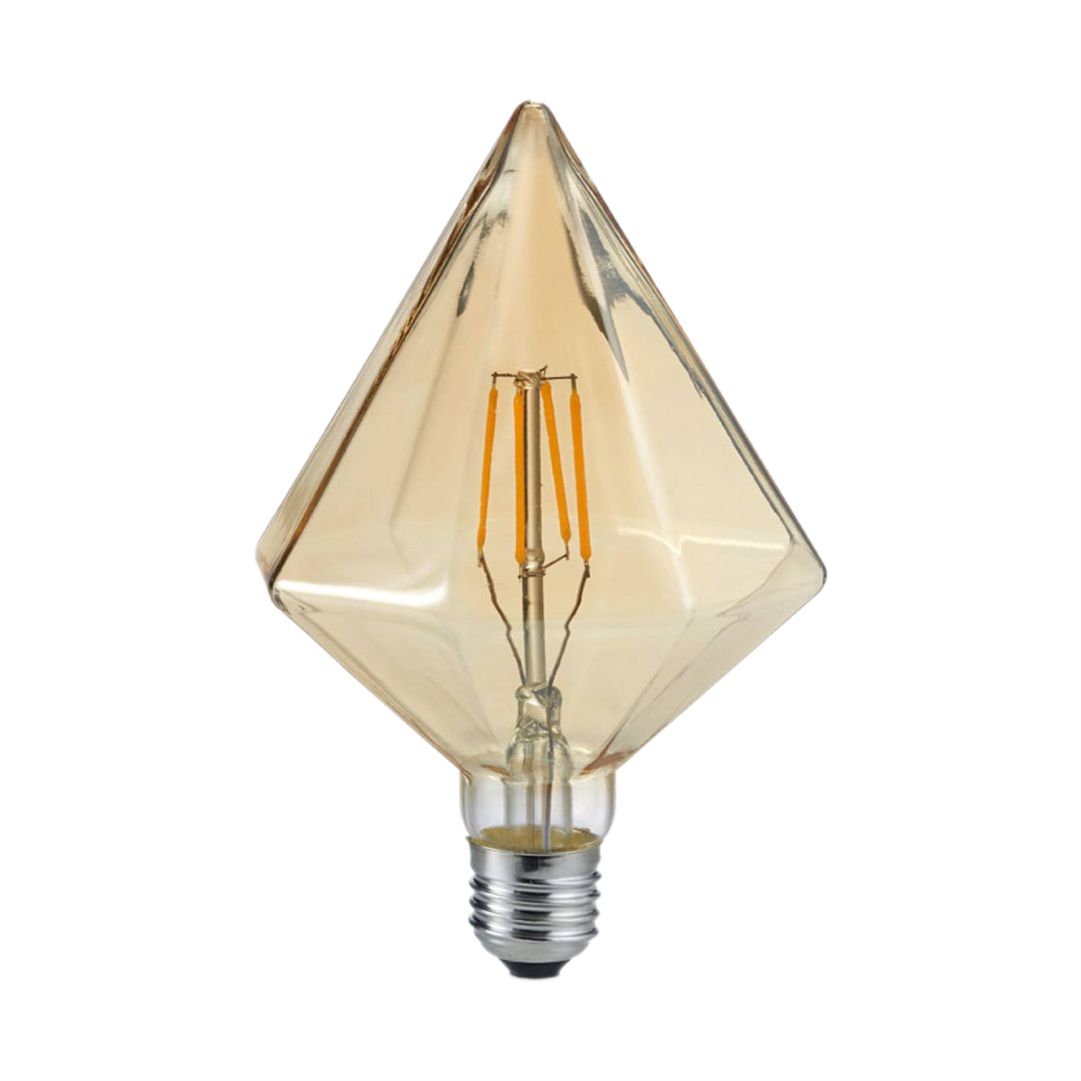 Diamond Shape-4W-E27-220V-2200K 95*140Hmm Amber