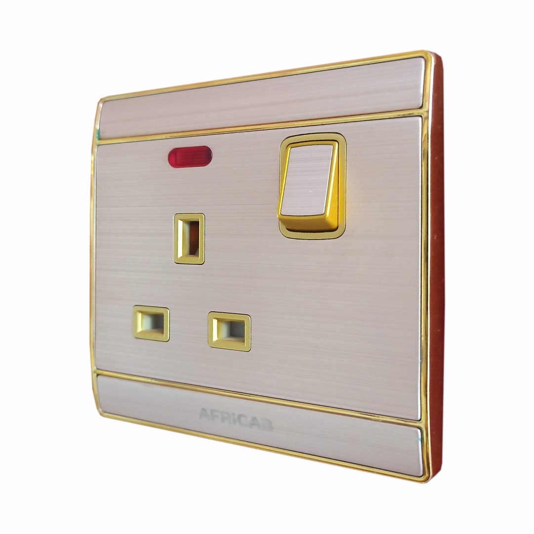 Gw Series Switches & Socket 13A Switched Socket+ Neon Gw8713Sl