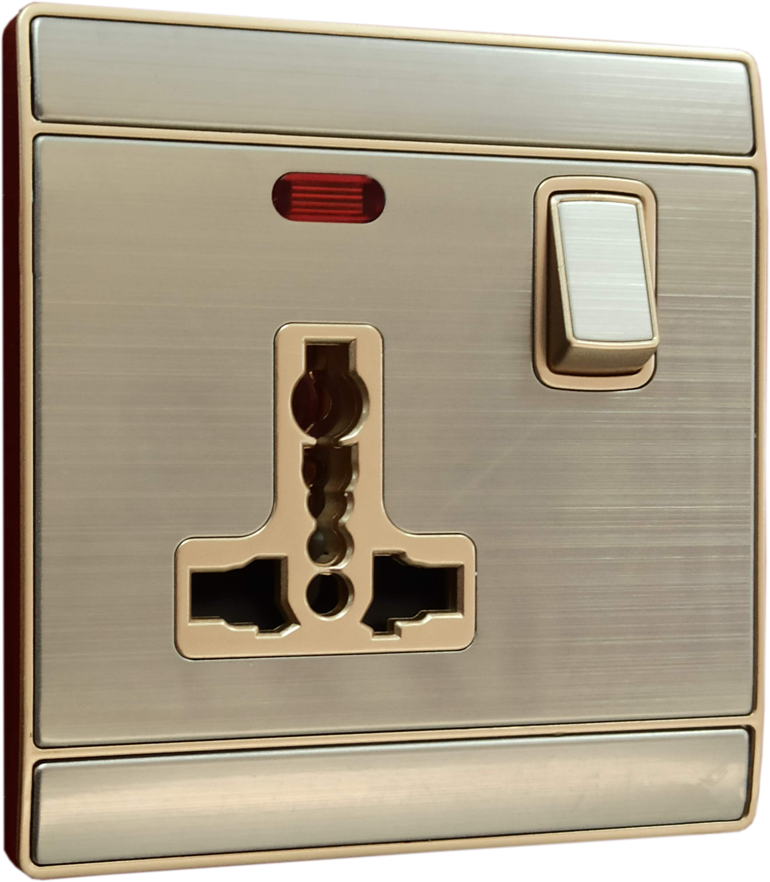 Ss Series Switches & Socket 13A Multi Socket Switch With Neon Ss8755Sl