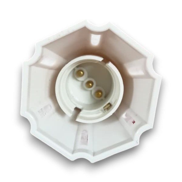 Straight Lampholder E27/B22