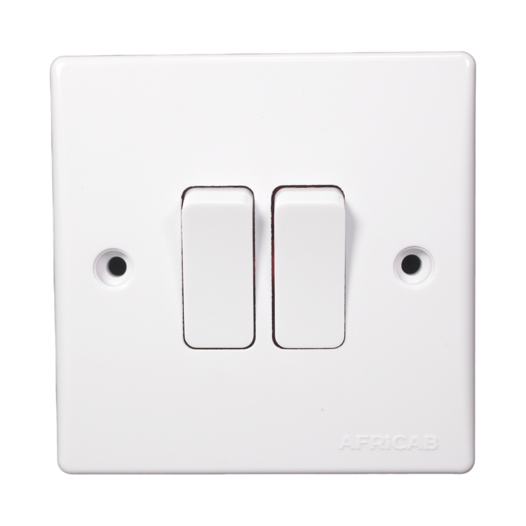 Fl Series Switches & Socket 2 Gang 2 Way Switch