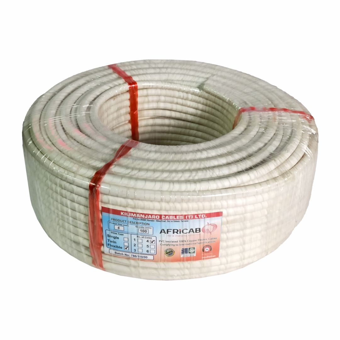 Flexible Wire 4 Core (100M ) 6 Sq.mm