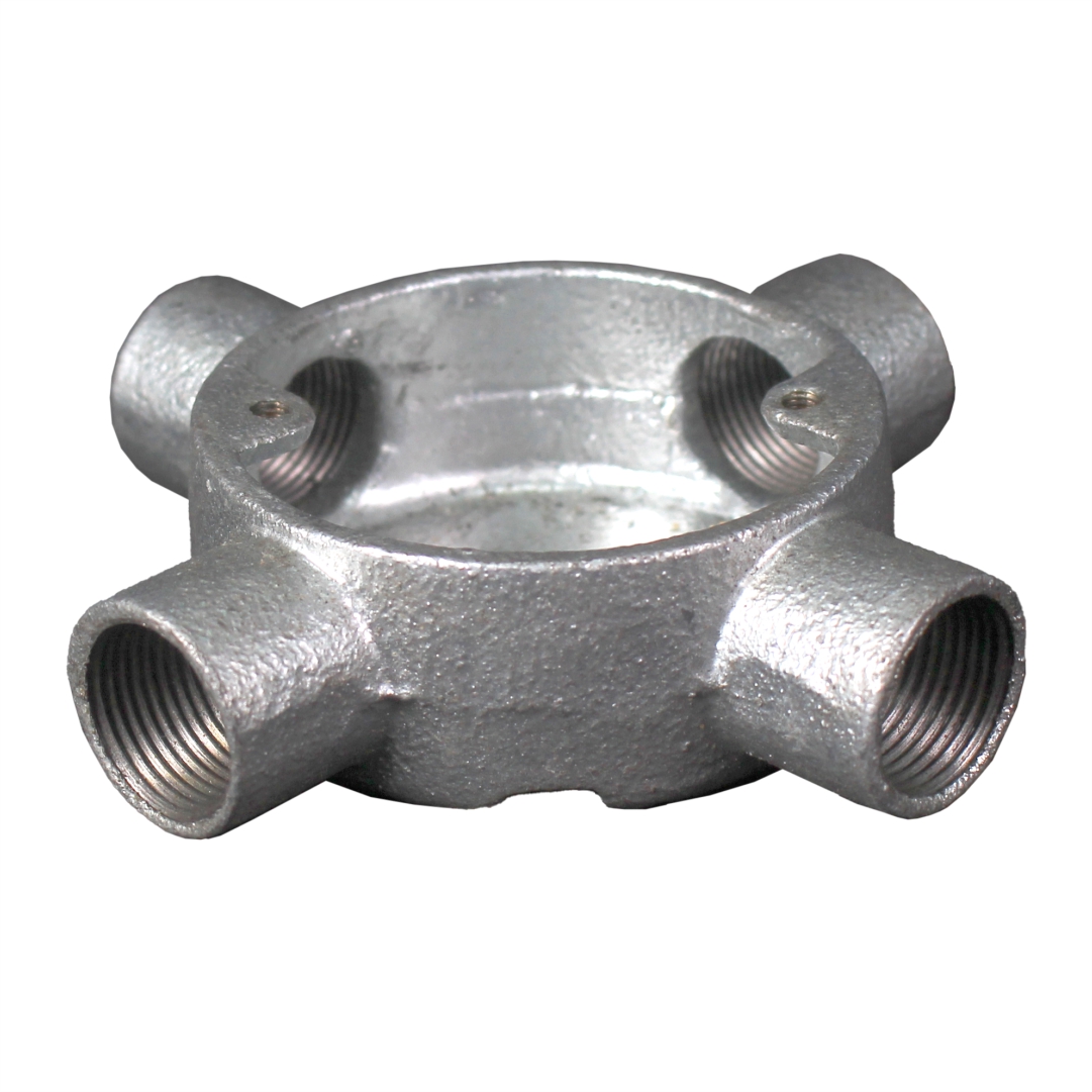 Metal Junction Box 4 Way 20Mm