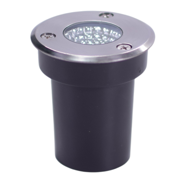 LED Inground Light 3 W Warm White Aluminium