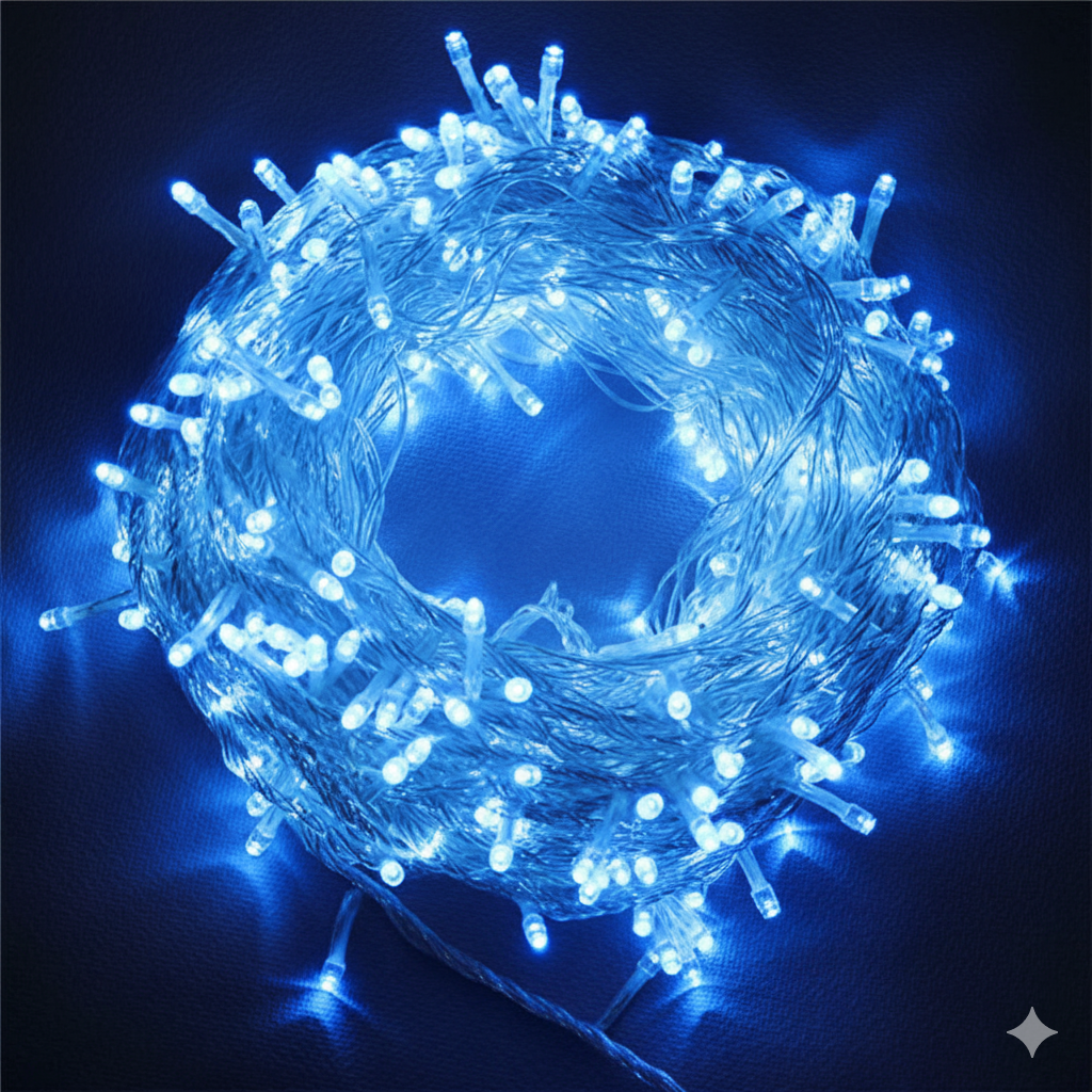 Rice Light 10Mtr Blue