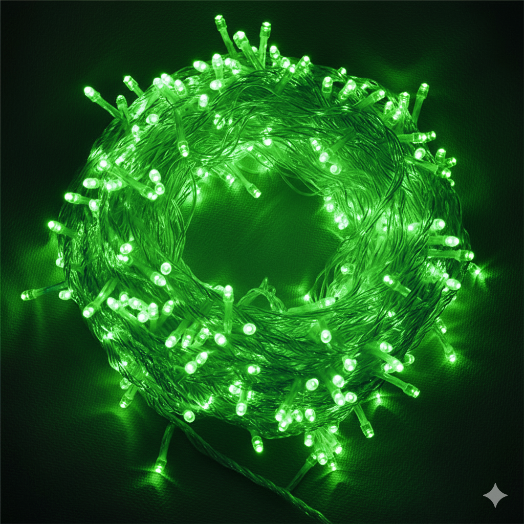 Rice Light 10Mtr Green