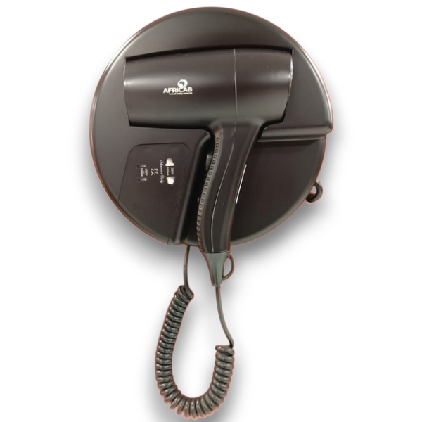 Hair Dryer 10M/S / 32M3H With Shaver Socket Black
