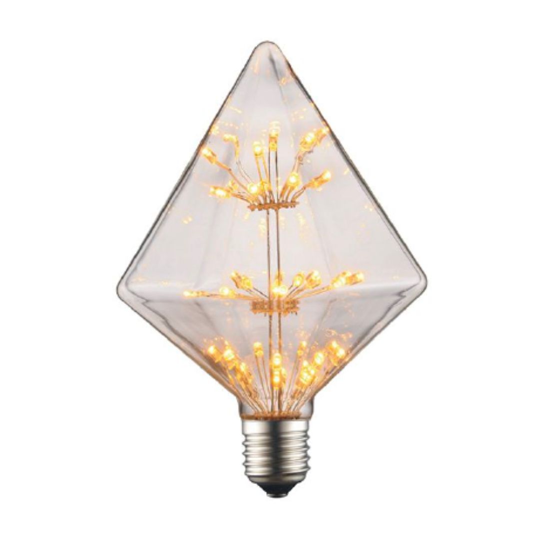 Jd125Star-3W-E27-220V-2200K 125*165Hmm Clear