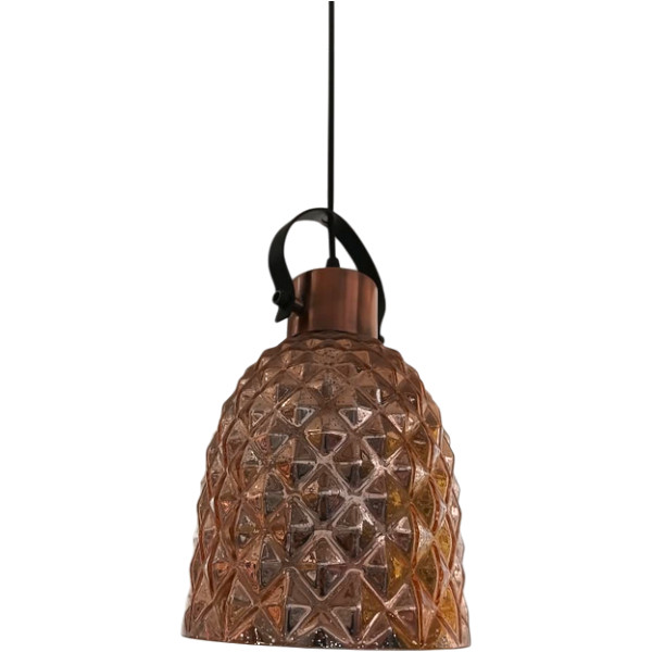 Hanging Light E27 Glass Rose Gold