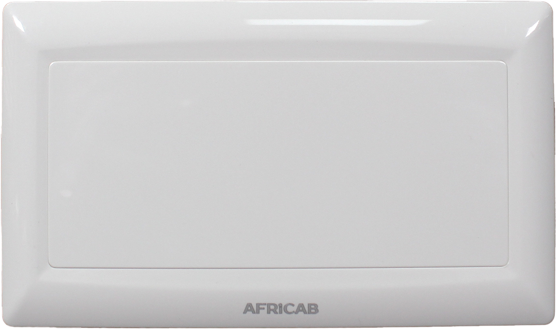 Africab Blank Plate 3X6 La2302