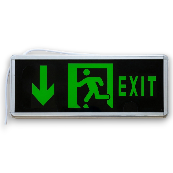 Exit Light CM-118 Down Arrow