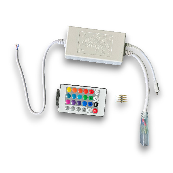 LED Strip Light Controller With Remote For Ac220V Rgb