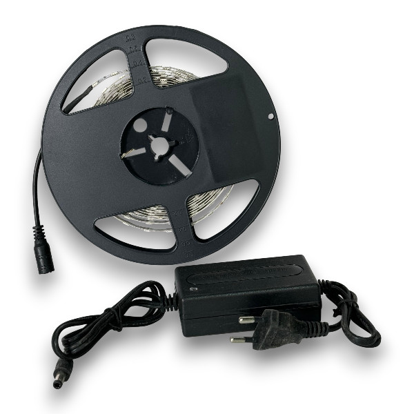 LED STRIP LIGHT AFRICAB DC12V 5MTR ROLL WHITE