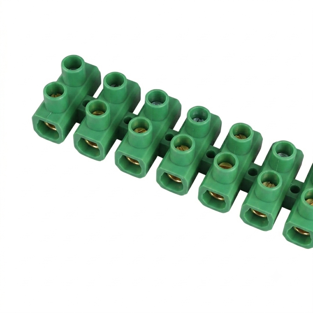 PVC Connector B/244 Green/Yellow 16