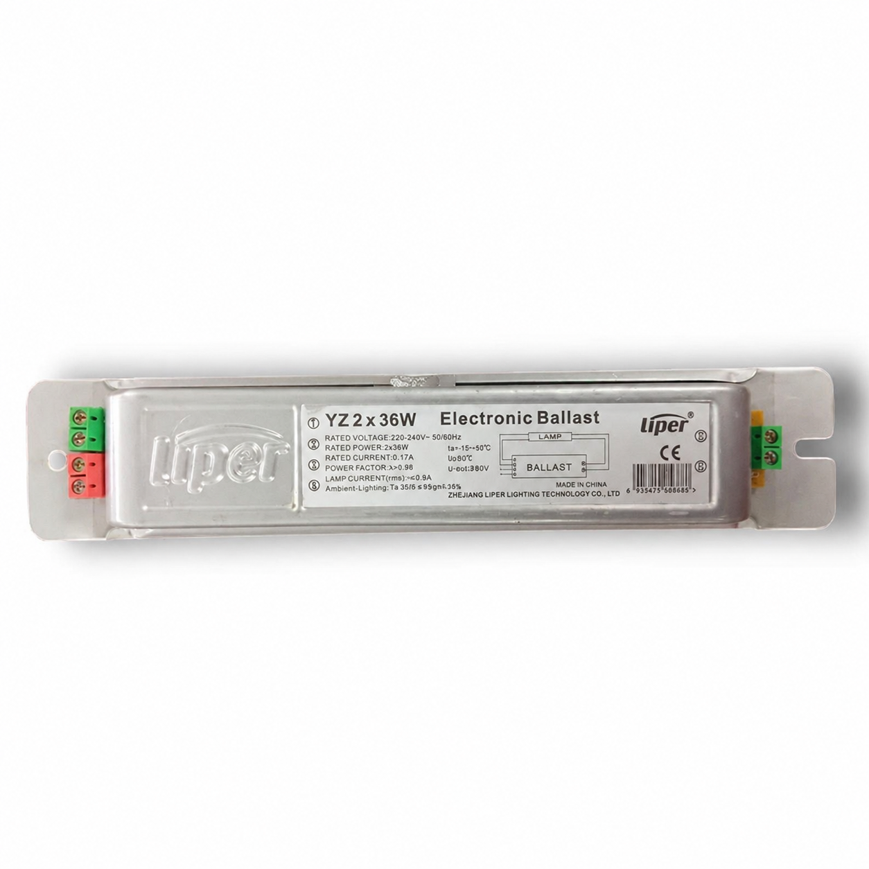 BALLAST ELECTRONIC LIPER 2X36W YZ-236 (50)