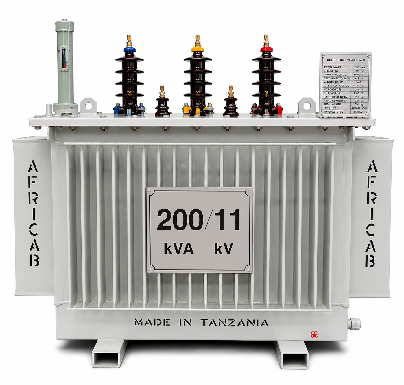 Transformer 200 kVA 11-0.4 Kv