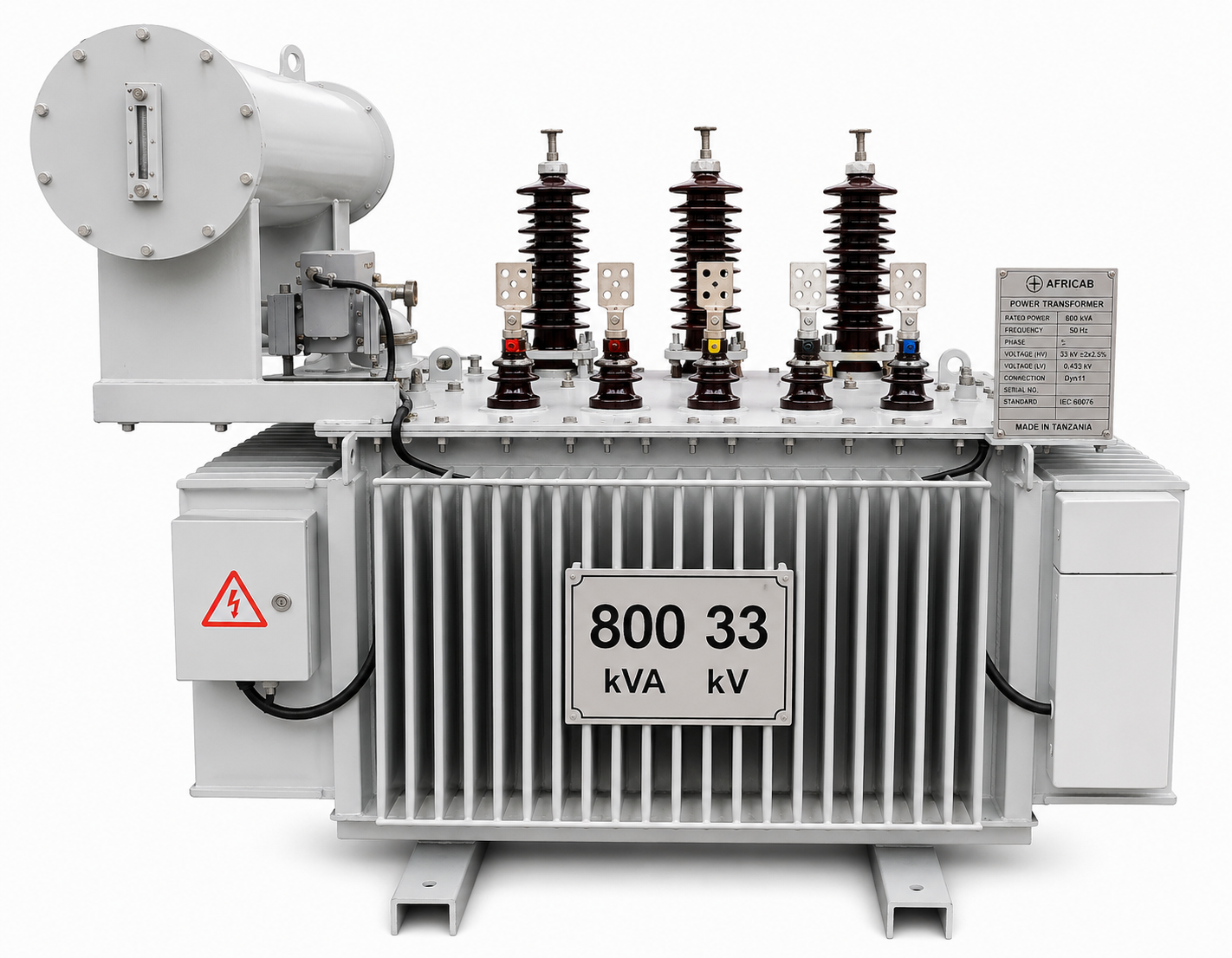 Transformer 800 kVA 33-0.4 Kv