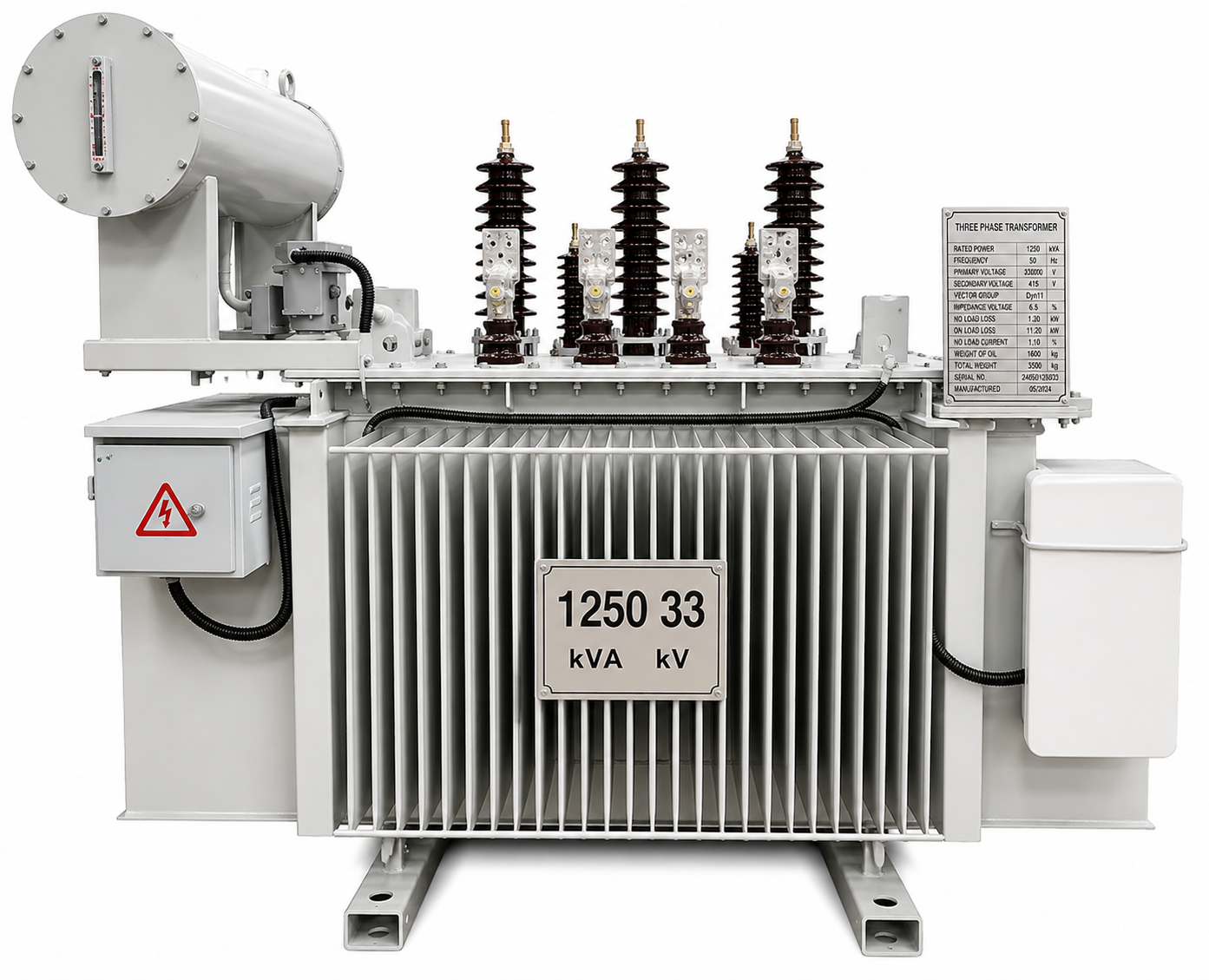 Transformer 1250 kVA 33-0.4 Kv