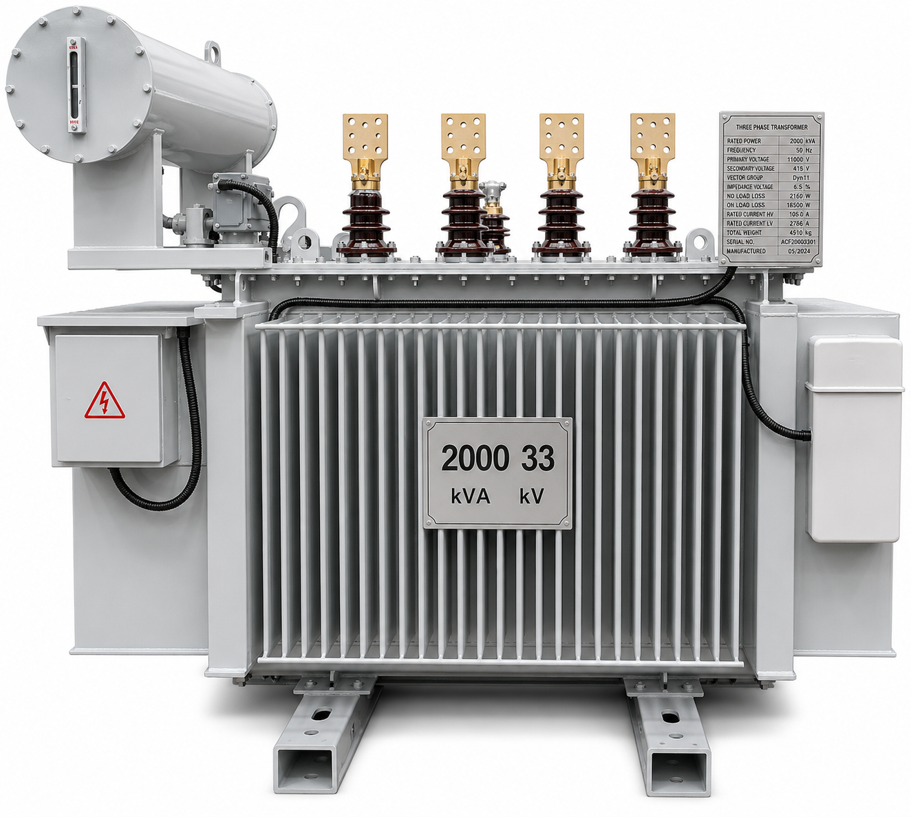Transformer 2000 kVA 33-0.4 Kv