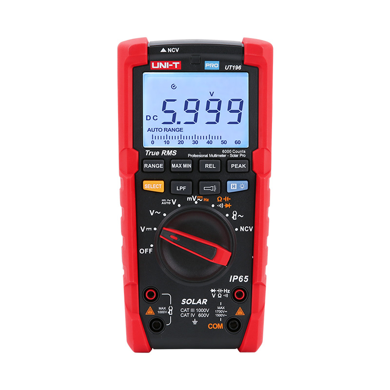 DC True Rms Multi Meter Solar Pro